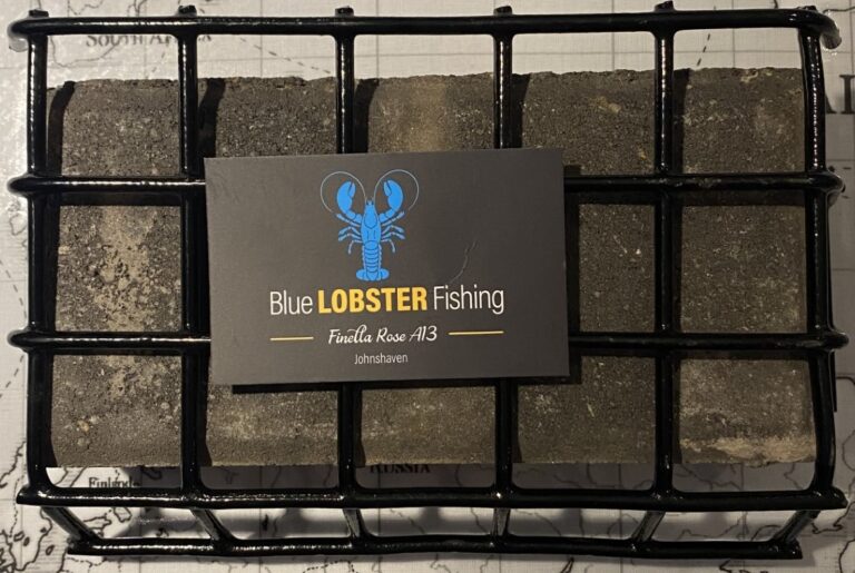 Ballast Block & Retainer Blue Lobster Fishing