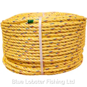 Firm / Medium Lay Rope 12mm x 220m Yellow