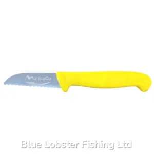 Knife Stiff Serrated Bade